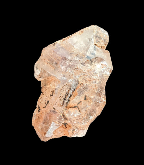 Fenster Diamond Quartz with petroleum fluorescence 54mm 30g in sunlight - Rocks and Things Store