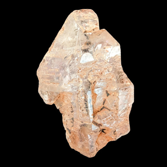 Fenster Diamond Quartz with petroleum fluorescence 54mm 30g in sunlight - Rocks and Things Store