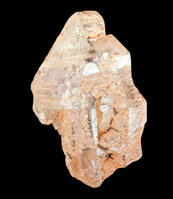 Fenster Diamond Quartz with petroleum fluorescence 54mm 30g in sunlight - Rocks and Things Store
