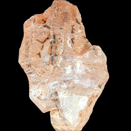 Fenster Diamond Quartz with petroleum fluorescence 54mm 30g in sunlight - Rocks and Things Store