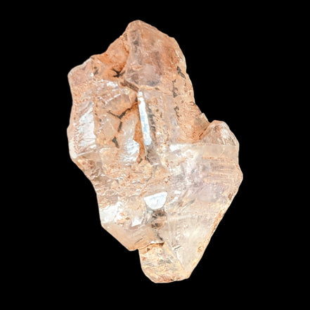 Fenster Diamond Quartz with petroleum fluorescence 54mm 30g in sunlight - Rocks and Things Store