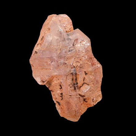 Fenster Diamond Quartz with petroleum fluorescence 54mm 30g in sunlight - Rocks and Things Store
