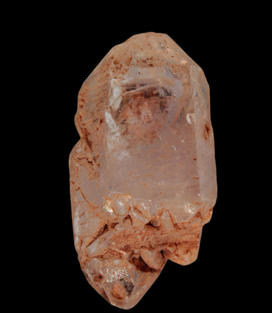 Fenster Diamond Quartz with petroleum fluorescence 41-48mm 12-18g in sunlight - Rocks and Things Store