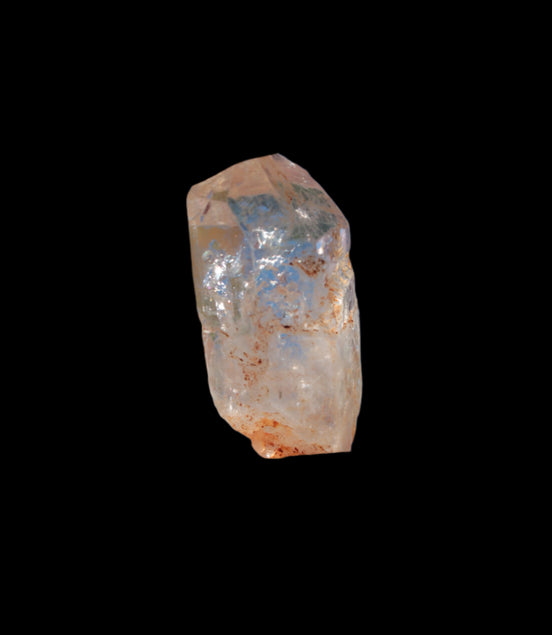 Fenster Diamond Quartz with petroleum fluorescence 30-35mm 10-12g in sunshine - Rocks and Things Store