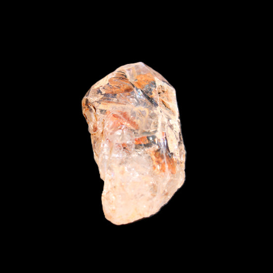 Fenster Diamond Quartz with petroleum fluorescence 30-35mm 10-12g in sunlight - Rocks and Things Store