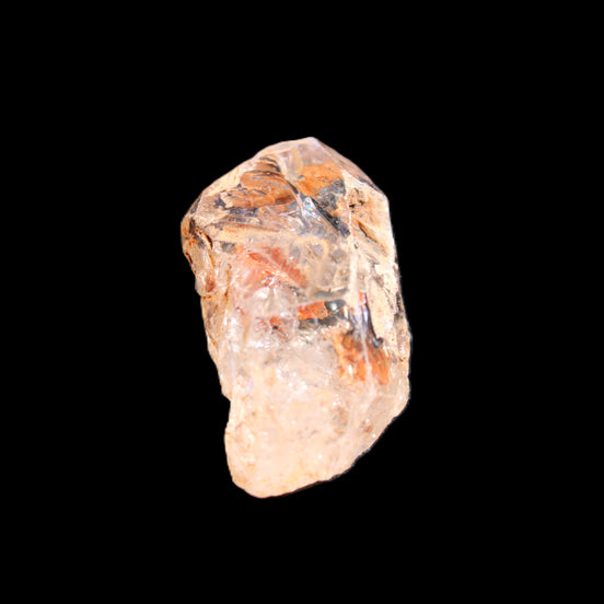 Fenster Diamond Quartz with petroleum fluorescence 30-35mm 10-12g in sunlight - Rocks and Things Store