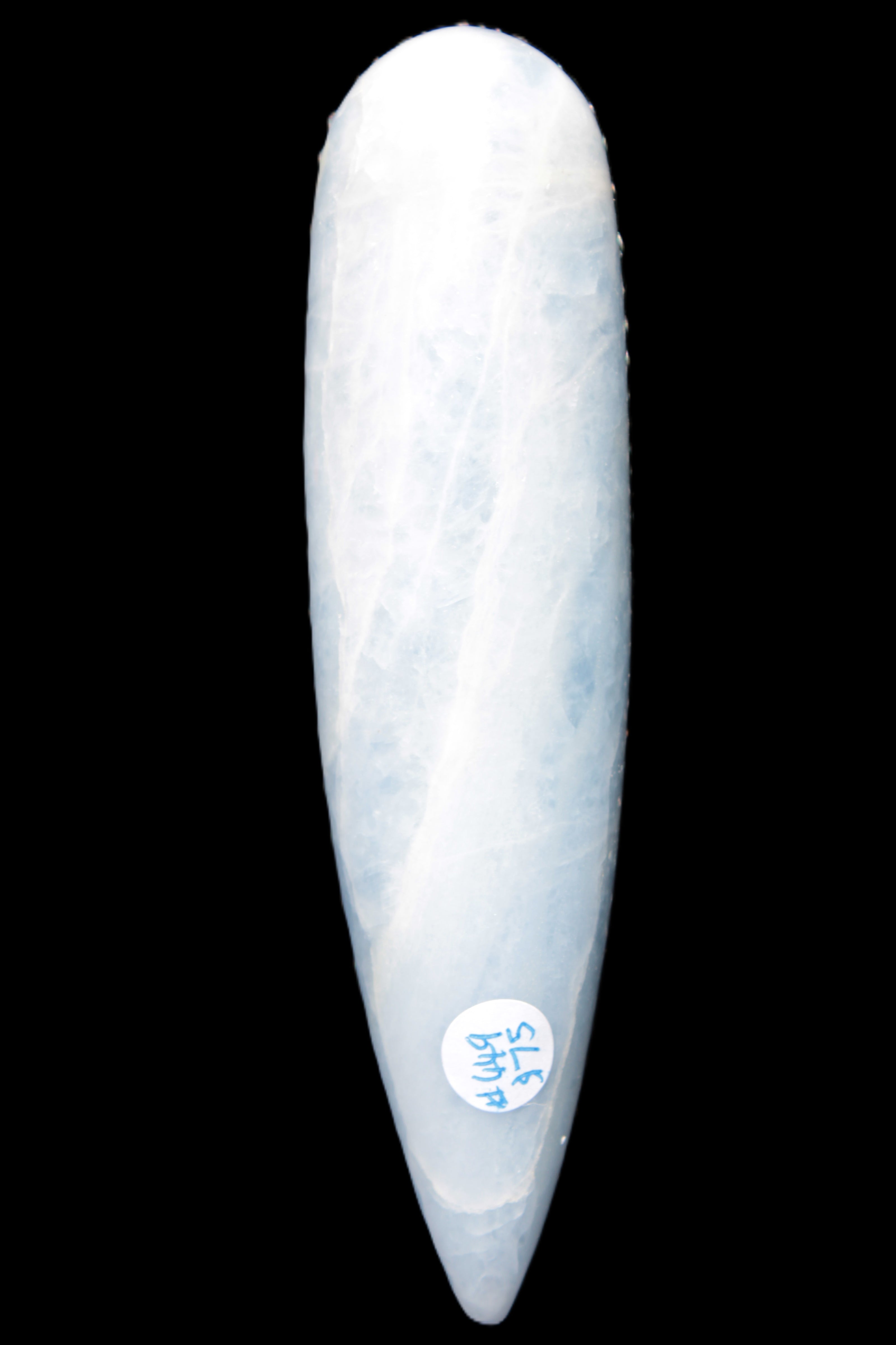 Celestite hand-carved massage wand, various sizes Rocks and Things Store