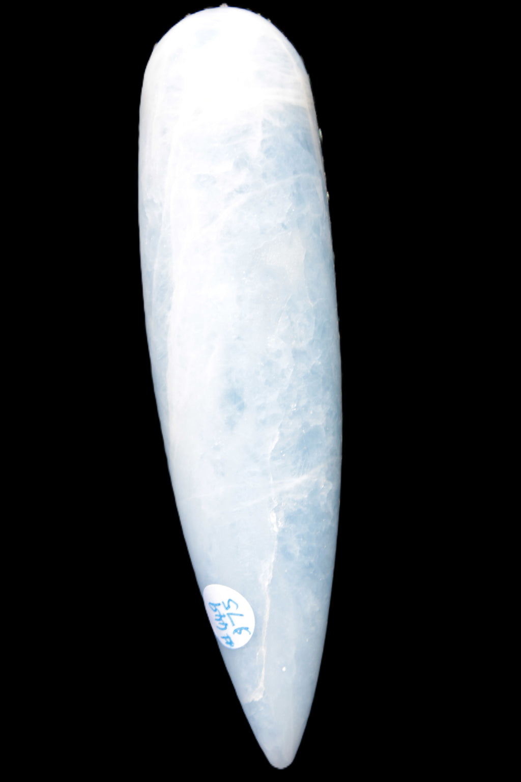 Celestite hand-carved massage wand, various sizes Rocks and Things Store