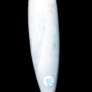 Celestite hand-carved massage wand, various sizes Rocks and Things Store