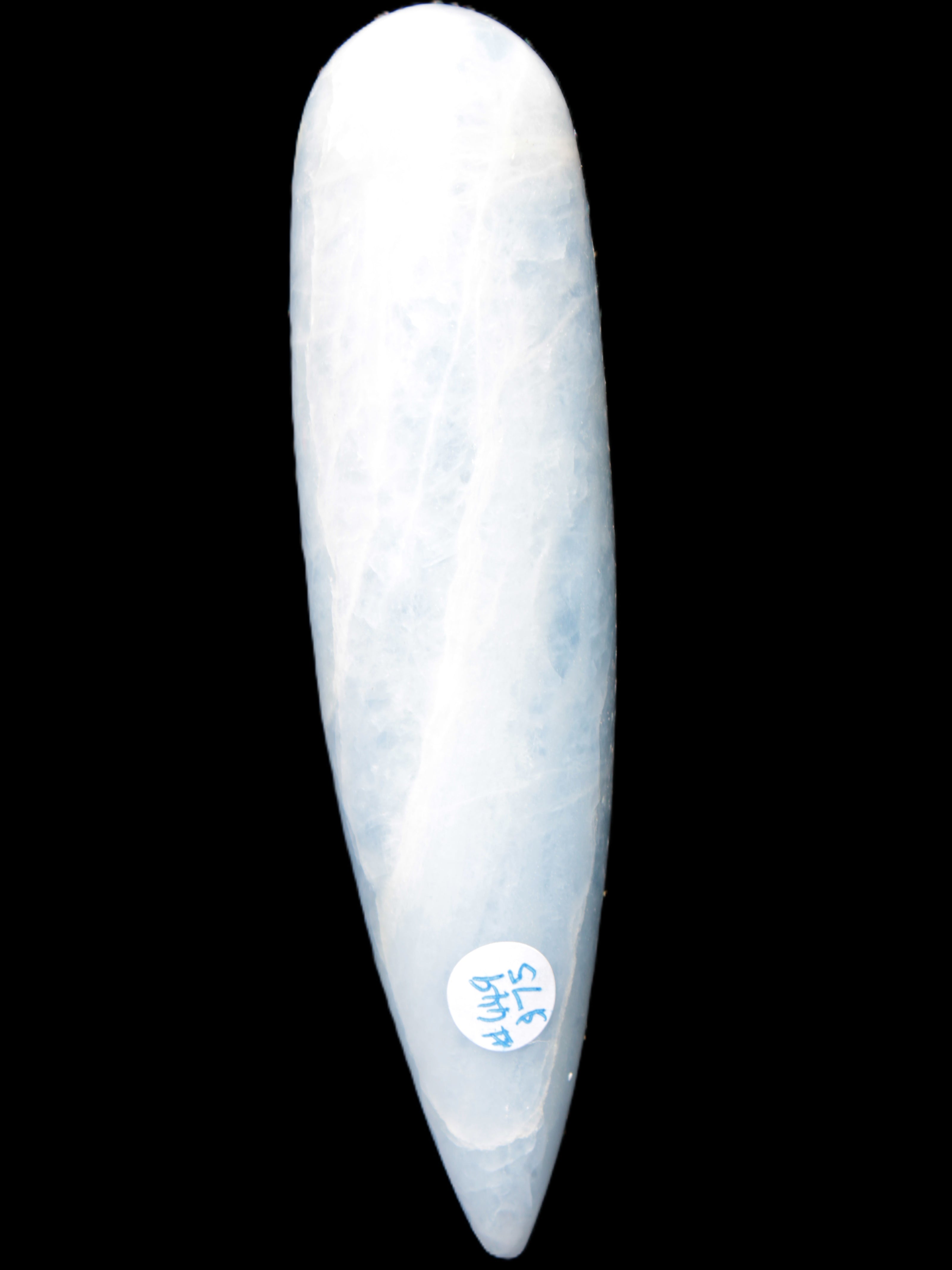 Celestite hand-carved massage wand, various sizes Rocks and Things Store