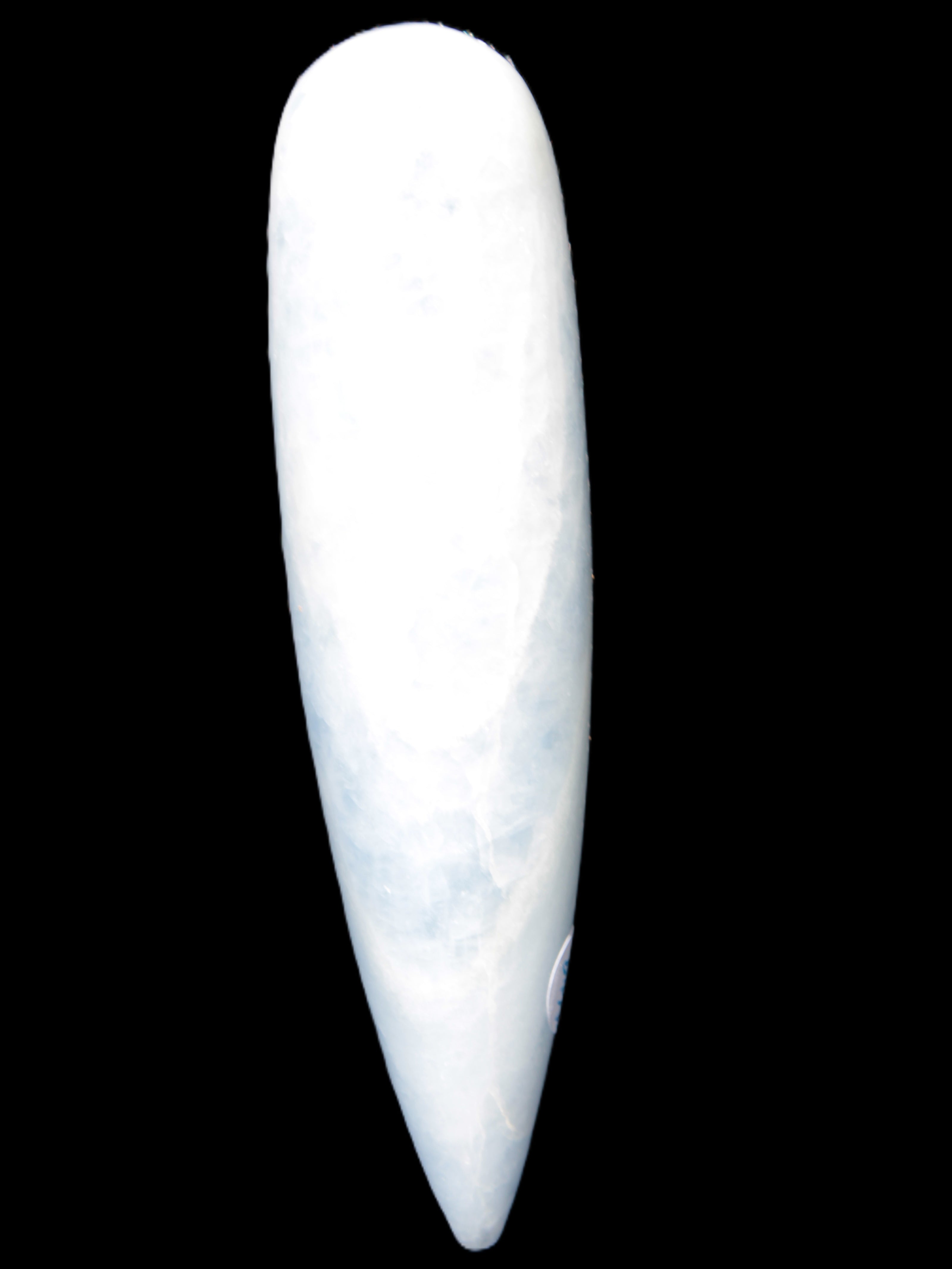 Celestite hand-carved massage wand, various sizes Rocks and Things Store