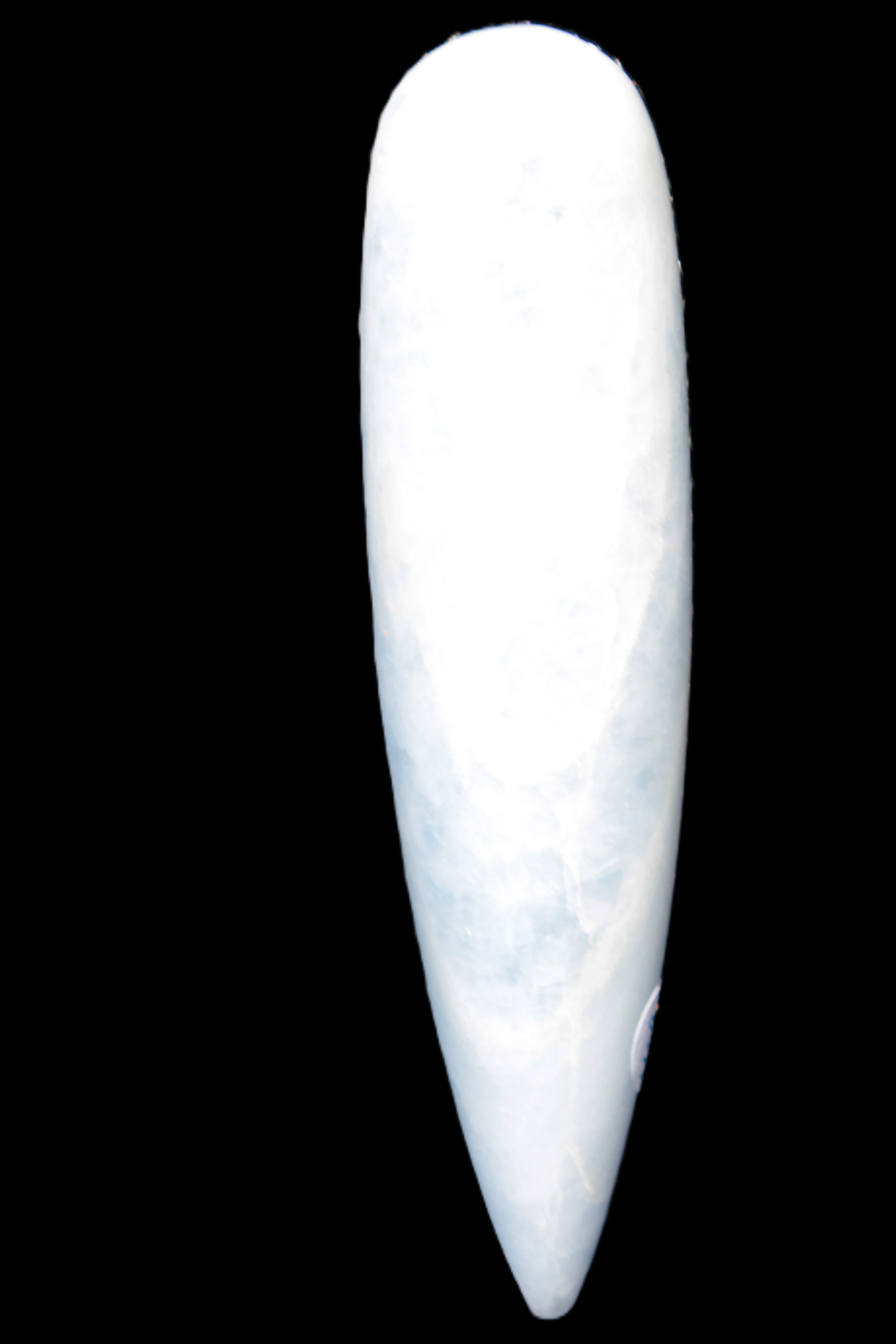 Celestite hand-carved massage wand, various sizes Rocks and Things Store