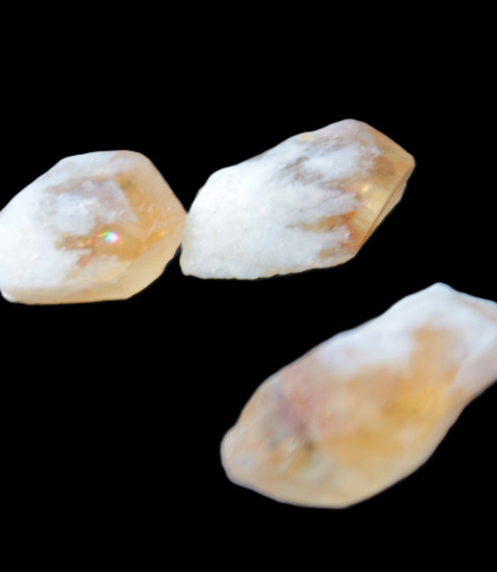 Citrine 2/3 crystals from Tibet 22-40mm 15g Rocks and Things Store