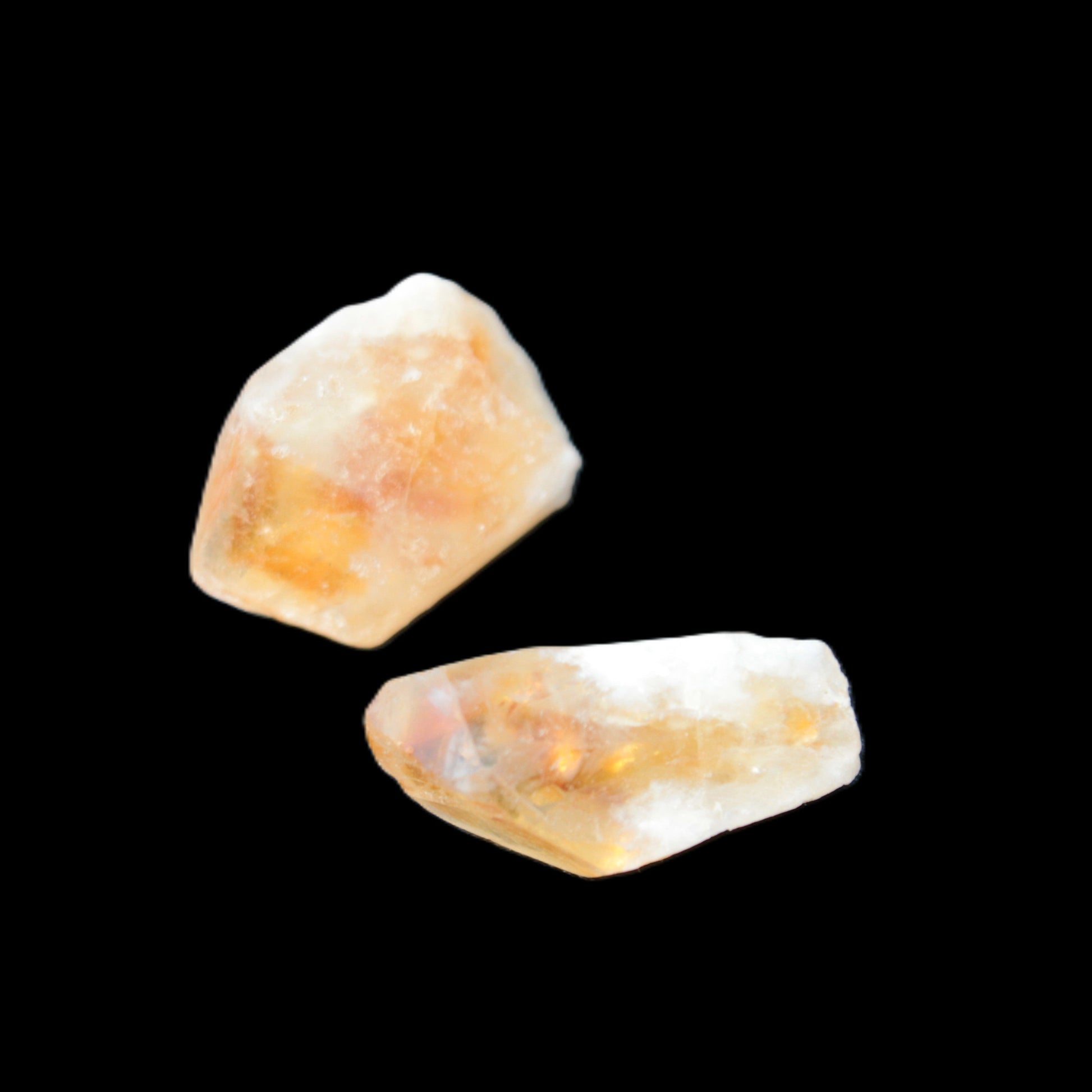 Citrine 2/3 crystals from Tibet 22-40mm 15g Rocks and Things Store