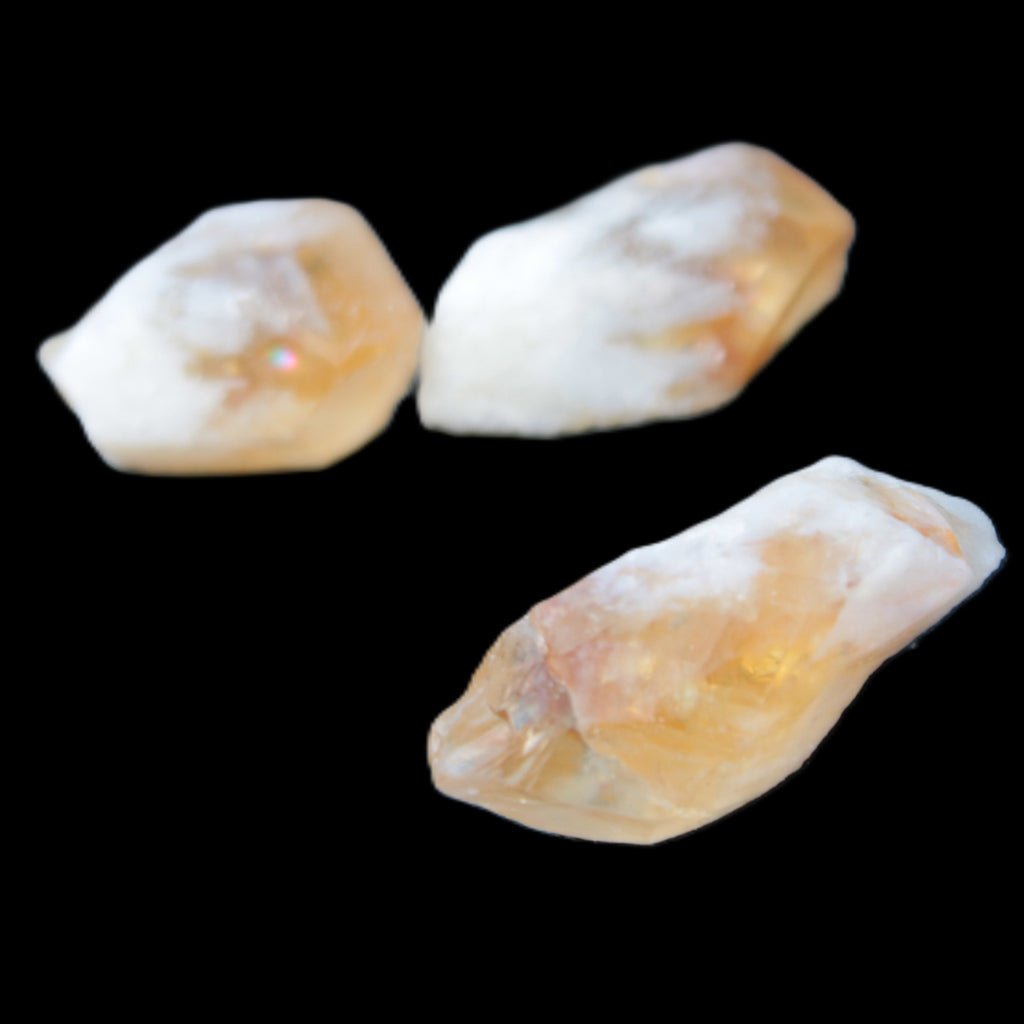 Citrine 2/3 crystals from Tibet 22-40mm 15g Rocks and Things Store