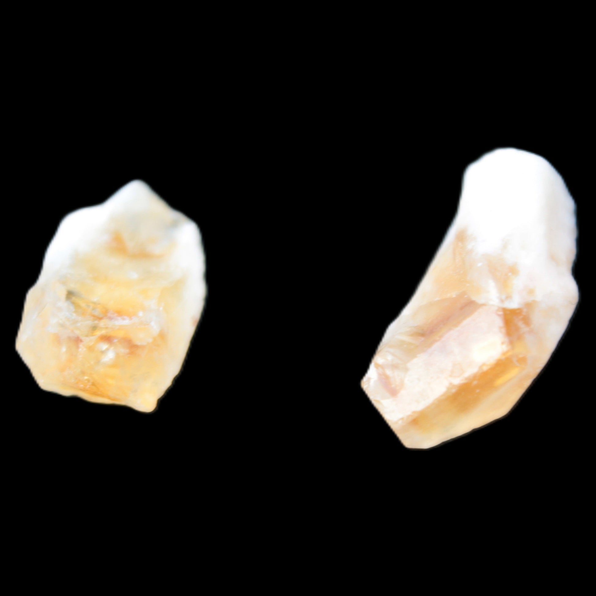 Citrine 2/3 crystals from Tibet 22-40mm 15g Rocks and Things Store