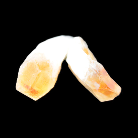 Citrine 2/3 crystals from Tibet 22-40mm 15g Rocks and Things Store