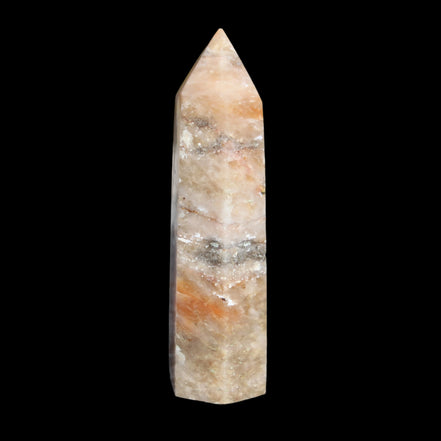 Golden Arusha Quartz wand 127g in sunlight - Rocks and Things Store