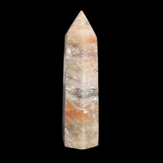 Golden Arusha Quartz wand 127g in sunlight - Rocks and Things Store