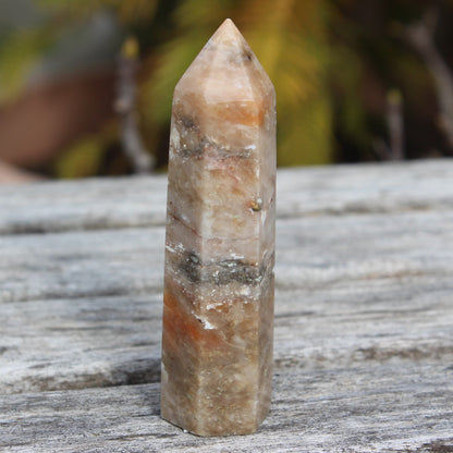 Golden Arusha Quartz wand 127g Rocks and Things