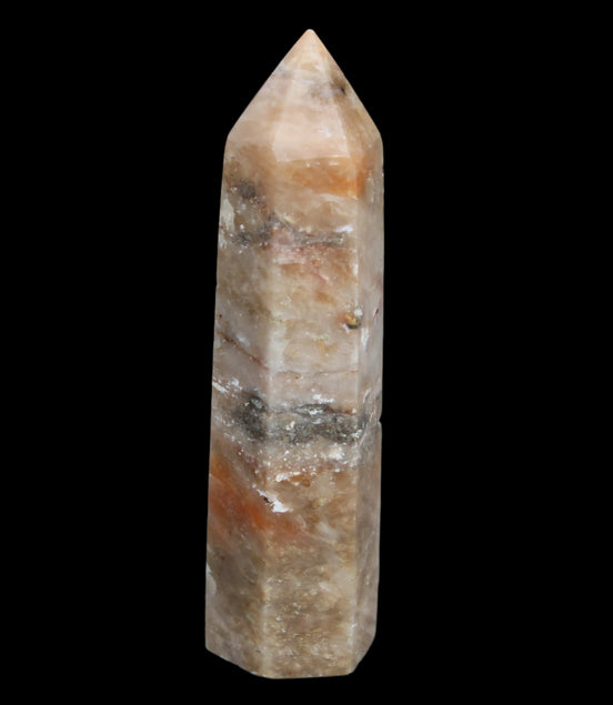 Golden Arusha Quartz wand 127g in sunlight - Rocks and Things Store