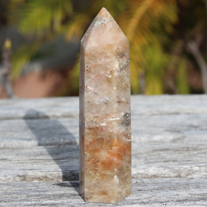 Golden Arusha Quartz wand 127g Rocks and Things