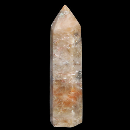 Golden Arusha Quartz wand 127g in sunlight - Rocks and Things Store