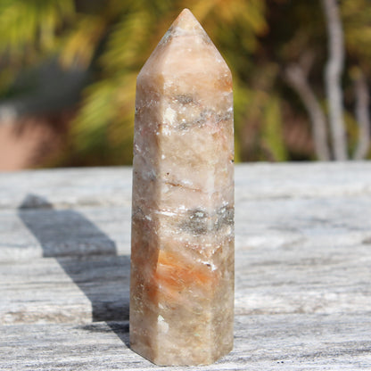 Golden Arusha Quartz wand 127g Rocks and Things