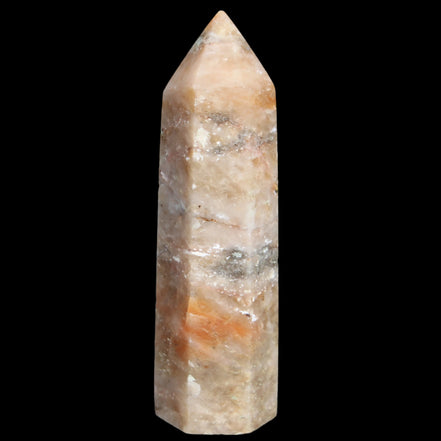 Golden Arusha Quartz wand 127g in sunlight - Rocks and Things Store