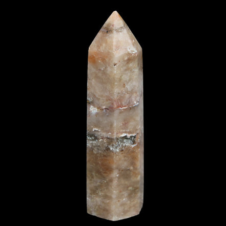 Golden Arusha Quartz wand 127g in sunlight - Rocks and Things Store