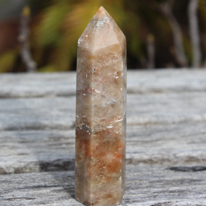 Golden Arusha Quartz wand 127g Rocks and Things