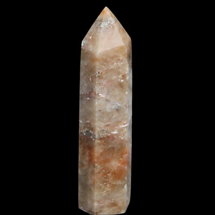Golden Arusha Quartz wand 127g in sunlight - Rocks and Things Store