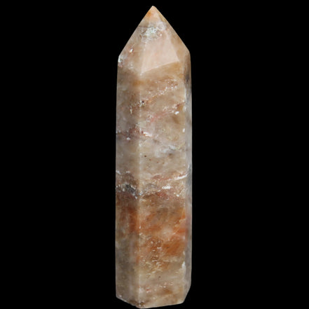 Golden Arusha Quartz wand 127g in sunlight - Rocks and Things Store