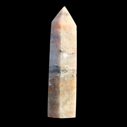 Golden Arusha Quartz wand 127g in sunlight - Rocks and Things Store