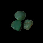 Green Aventurine 3 tumbled stones 7-9g in sunshine -  Rocks and Things Store