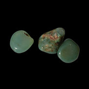 Green Aventurine 3 tumbled stones 7-9g in sunshine -  Rocks and Things Store
