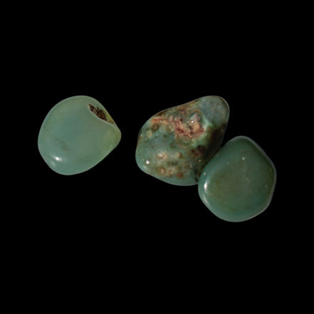 Green Aventurine 3 tumbled stones 7-9g in sunshine -  Rocks and Things Store