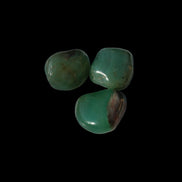Green Aventurine 3 tumbled stones 7-9g in sunshine -  Rocks and Things Store