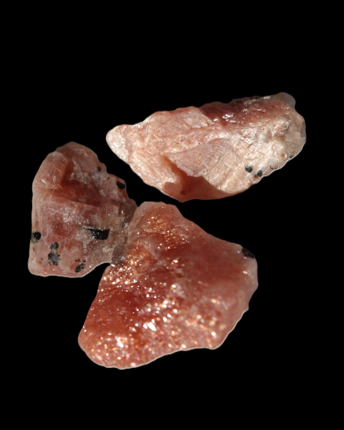 Strawberry Quartz from Arusha, Tanzania 2/3 crystal 8-13g in sunshine - Rocks and Things Store