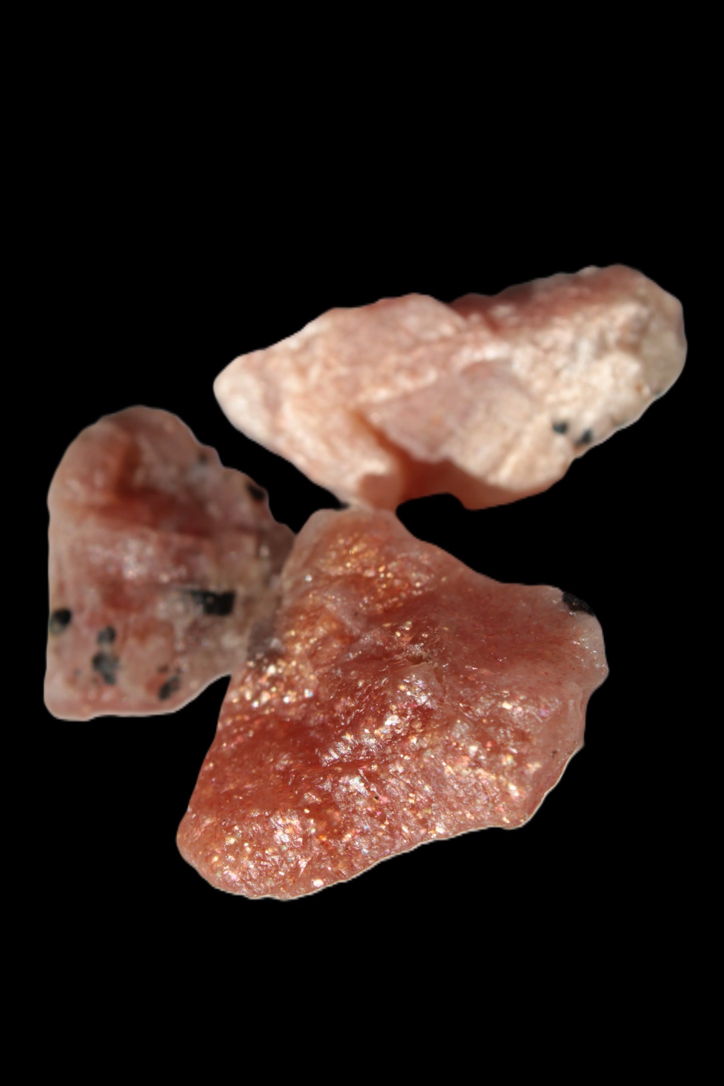 Strawberry Quartz from Arusha, Tanzania 2/3 crystal 8-13g in sunshine - Rocks and Things Store