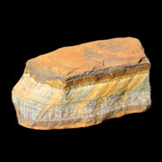 Blue Tigers Eye natural rough from Brazil 101g in sunlight - Rocks and Things Store