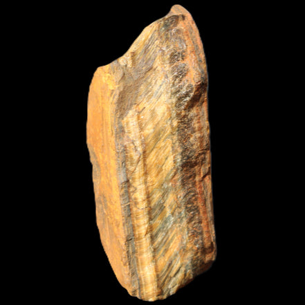 Blue Tigers Eye natural rough from Brazil 101g in sunlight - Rocks and Things Store