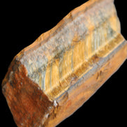 Blue Tigers Eye natural rough from Brazil 101g in sunlight - Rocks and Things Store