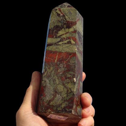 Dragons Blood Stone obelisk 1285g Rocks and Things