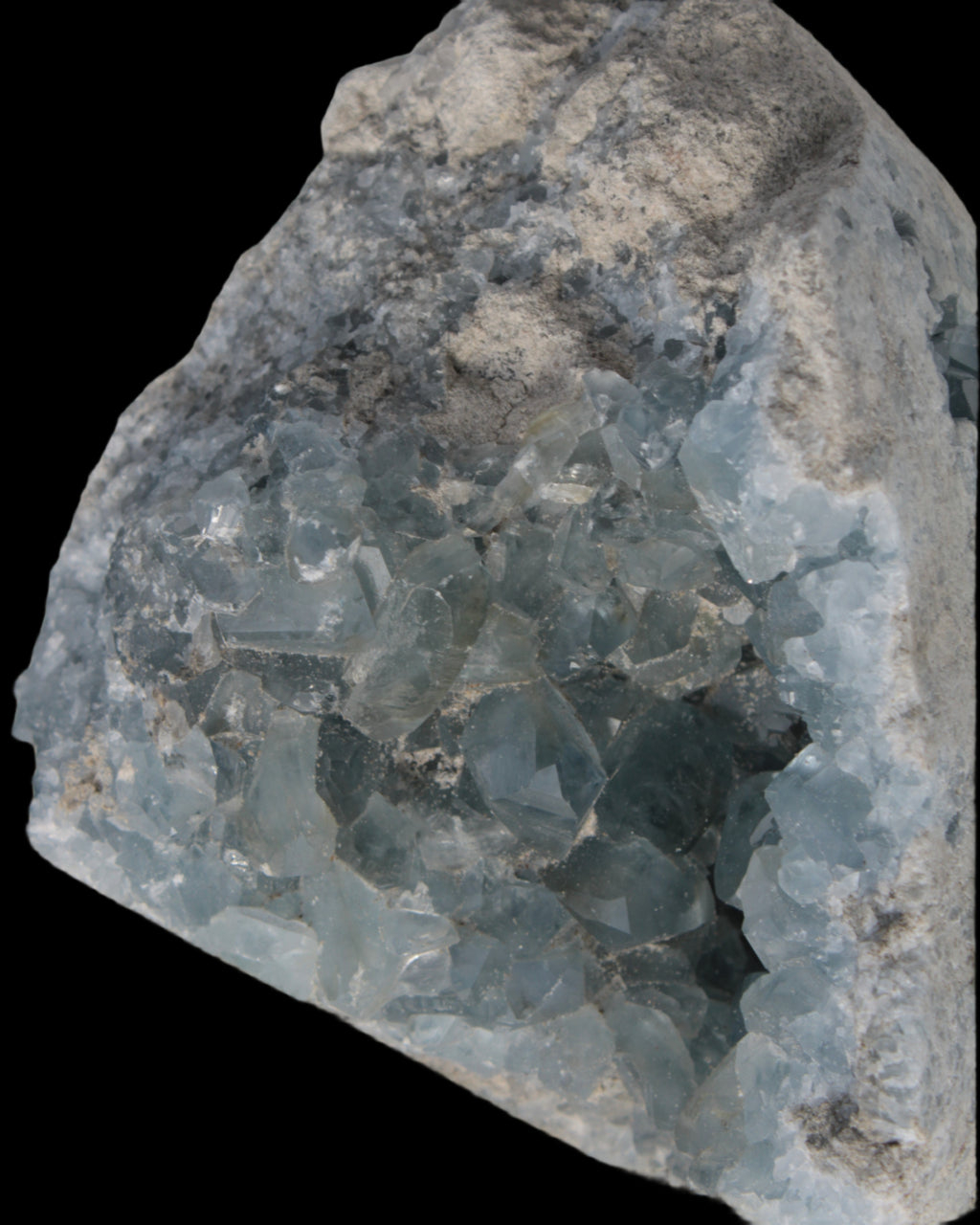 Celestite geode 2061g - Rocks and Things Store
