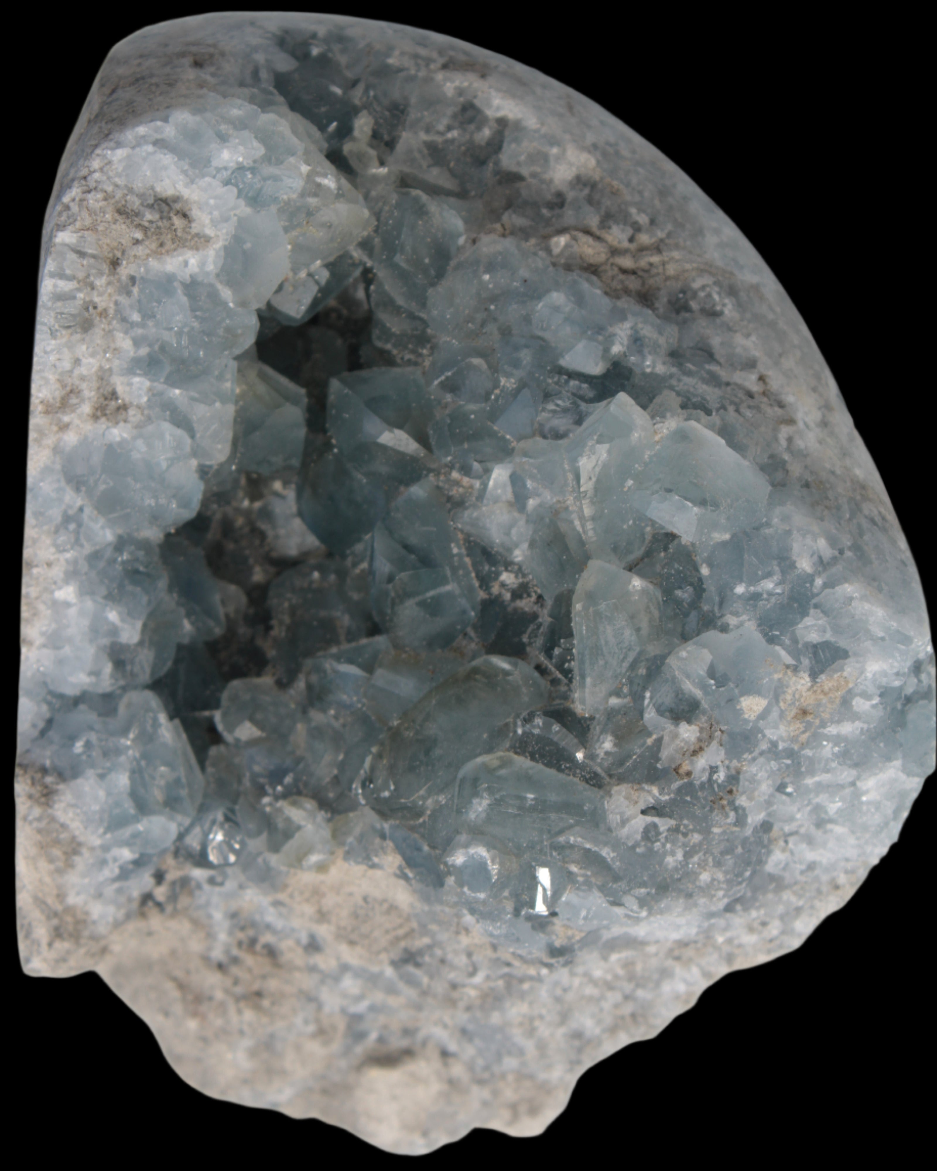 Celestite geode 2061g - Rocks and Things Store