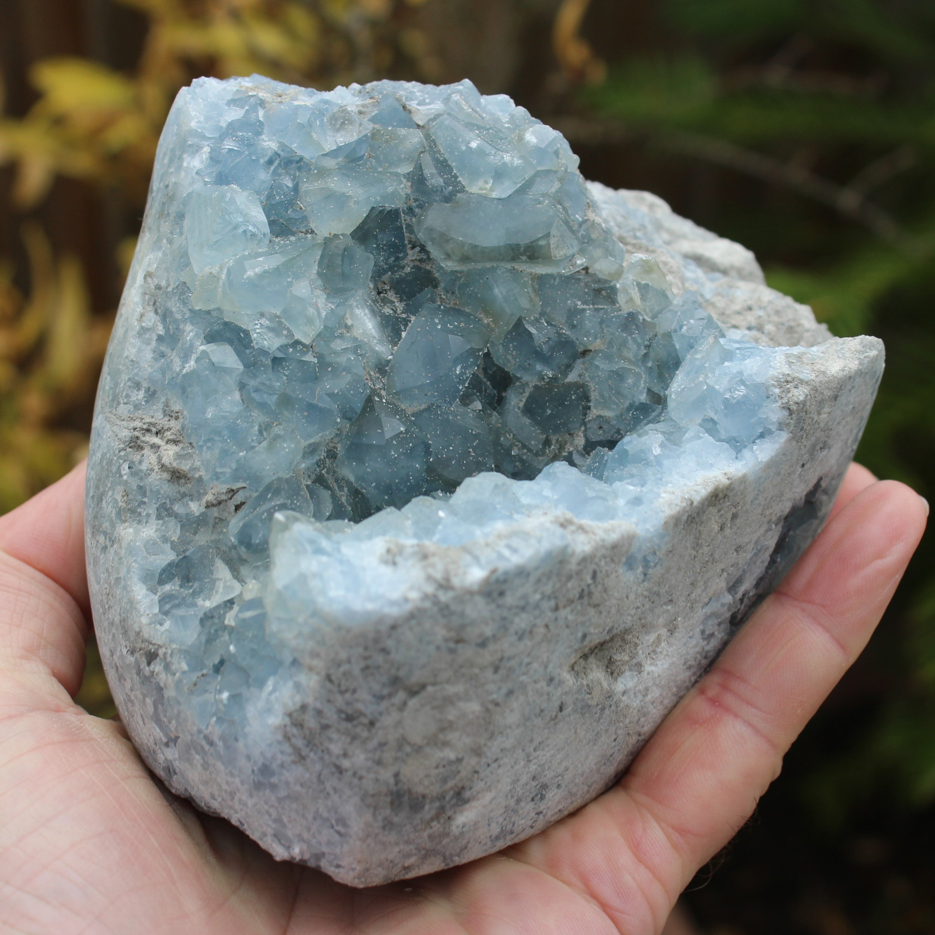 Celestite geode 2061g Rocks and Things