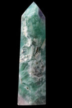 Fluorite obelisk 766g in sunlight - Rocks and Things Store