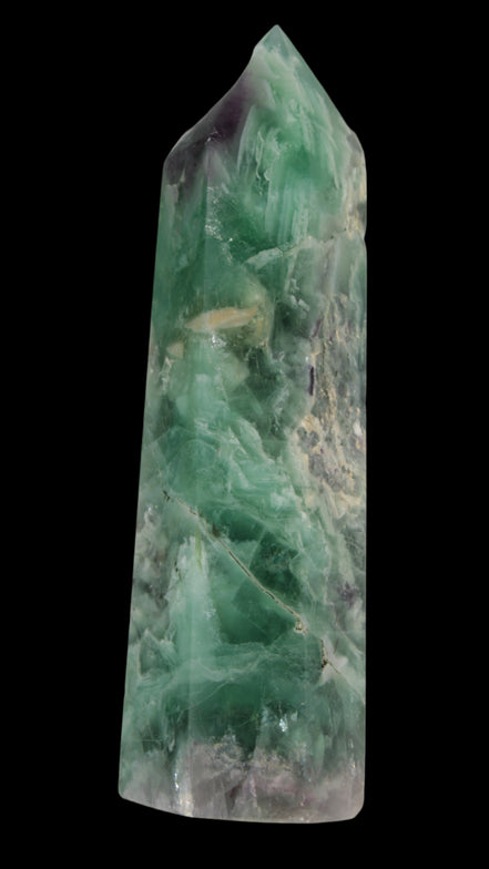 Fluorite obelisk 766g in sunlight - Rocks and Things Store