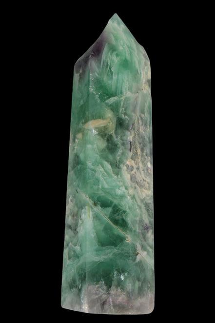 Fluorite obelisk 766g in sunlight - Rocks and Things Store
